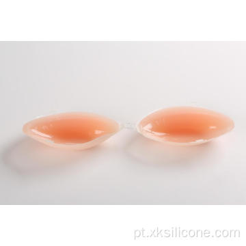 invisível sem encosto push up silicone sutiã sem alças